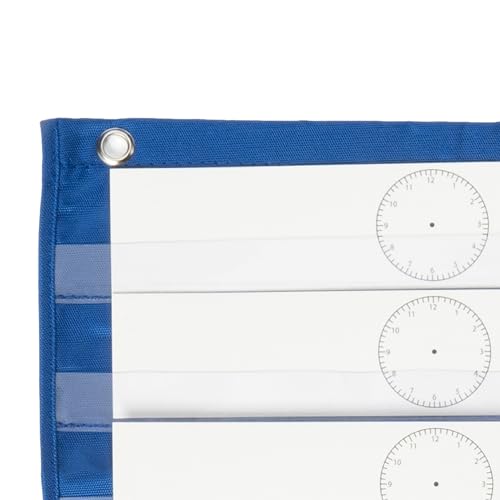 School Smart Classroom Schedule Pocket Chart 2 1/2 X 7/8 X 1/2 in