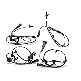 Replacement Parts for 4X Front&Rear ABS Wheel Speed Sensor for Hyundai Kona 2018 2019 2020 2021 FWD Mod-AP88P-66203