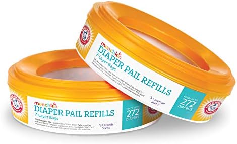 Munchkin Arm & Hammer Diaper Pail Refills, Lavender, 1 Count (Pack of 24) — view 9
