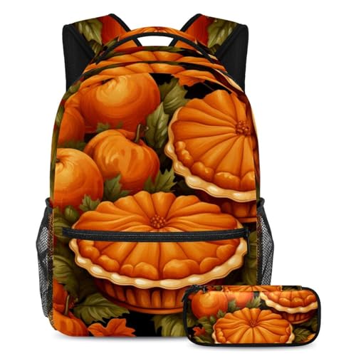 Sac à dos citrouille grand volume fini le désordre scolaire