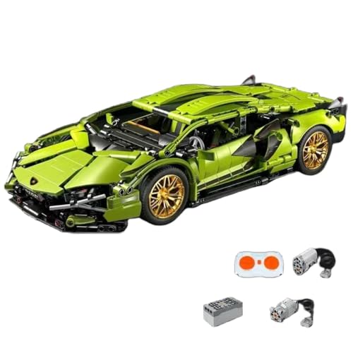 Lamanttスポーツカー ビルディング ブロック セット テクニック シリーズと互換性あり 知育玩具 スポーツカー 男の子向けのリモート コントロール レーシング カー ビルディング ブロック モデルカー おもちゃ 誕生日プレゼント クリスマス プレゼント 趣味/ビルディング ブロック おもちゃの収集に最適です (デュアルモード + プログラミングダイナミックバージョン,B)