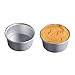 Produktbild 2 x antihaftbeschichtete runde Kuchenform mit losem Boden, Aluminiumlegierung, Kuchenbackform, Backform, Backzubehör (15,2 cm)