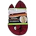 Evelots Door Draft Stopper-36 Inch-Free Over the Door Hook-Heat Stay In-Burgundy