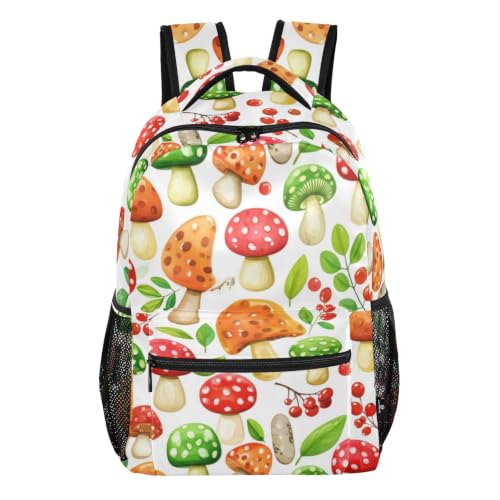 Sac à dos champignons mignons pour garçons idéal pour les sorties de week-end et le collège