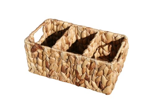 Besteckkorb geflochten nachhaltig Naturprodukt handmade