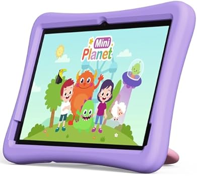 plimpton 10 Inch Kids Tablet, Android 14 Tablet with WiFi, Octa