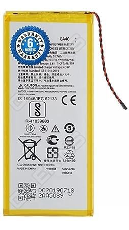 Image of Original GA40 Battery for Motorol G4 Plus /G4 / XT1625 / XT1622 / XT1644 / XT1643 Battery with 6 Month Warranty** (FF310)