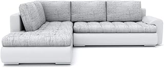 Ecksofa Tokio V mit Schlaffunktion! Best Schlafsofa. Eckcouch mit Bettkasten. Couch Wohnzimmer Polstermöbel. Möbel (LAWA 09 + Soft 17 Links), 200x75x230