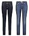 Produktbild MAC Melanie - 2er Pack Damen Jeans in Verschiedene Farbvarianten, Größe18:W46/L34, Farbe:D801+D845