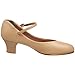Capezio womens Jr. Footlight Character dance shoes, Caramel, 8 Wide US