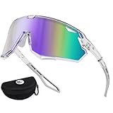 BIRCEN Gafas de sol deportivas de béisbol para hombre: TR90, Large