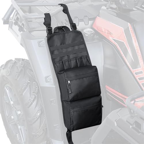 Sac de rangement d'outils enroulable 1680D UTV, idéal pour vos aventures en quad Can Am DS 250