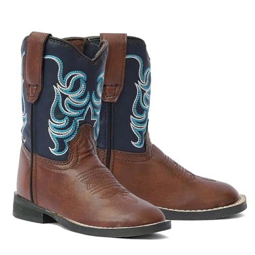 TuffRider Toddler Zion Square Toe Western Boot