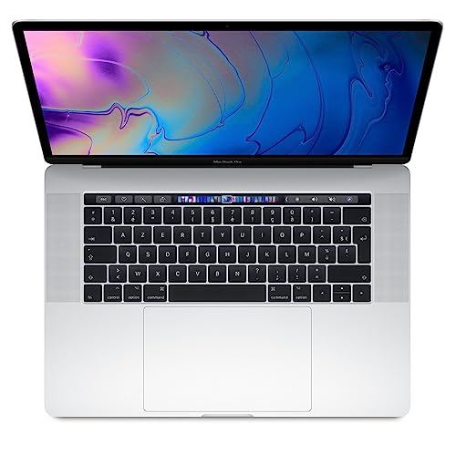 Mi-2018 Apple MacBook Pro avec 2.9GHz Intel Core i9 (15 Pouces, 32 Go de RAM, 512 Go SSD) (QWERTY English) Argent (Reconditionné)