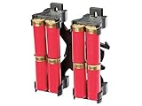 Safariland Model 086 Shotgun Shell Holder, Black - 086-8-2-MS34 8 Shells ELS 34 Fork