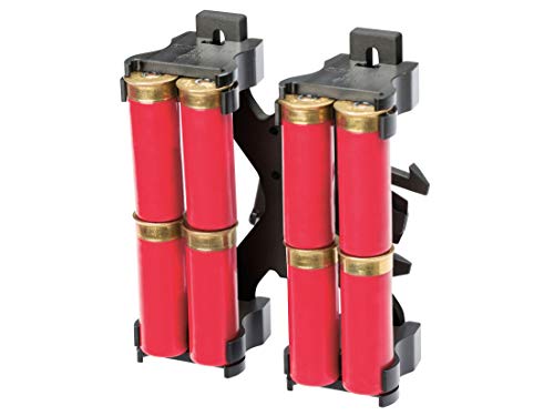 Safariland Model 086 Shotgun Shell Holder, Black - 086-8-2-MS34 8 Shells ELS 34 Fork