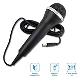 【Karaoke- und Musikspiele】 Dieses USB-Mikrofon ist perfekt für Karaoke- und Musikspiele wie Rockstar, Gitarrenheld, SingStar, Voice of Germany, Lets Sing, We Sing, verbinde sie einfach und genieße die Zeit des Singens mit deinen Freunden und deiner Familie.