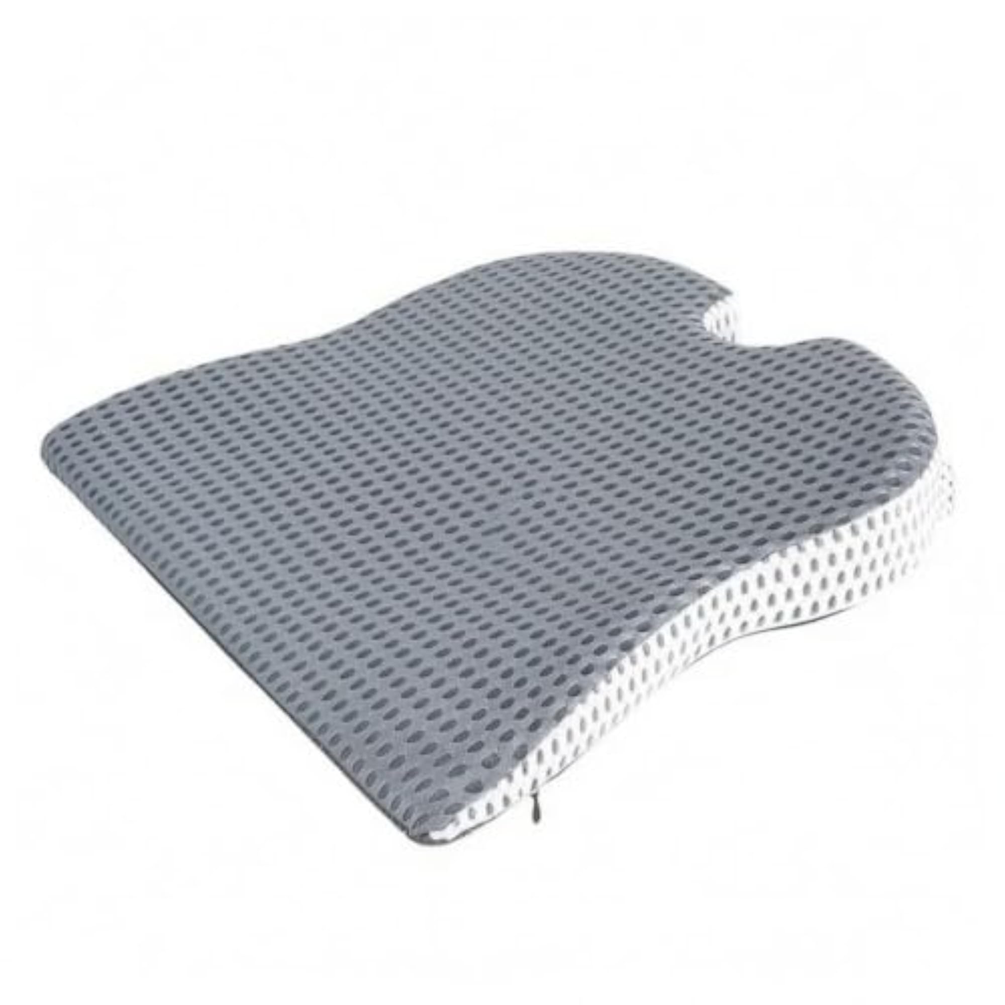 Pressure-Relieving Memory Foam Seat Cushion, Gray