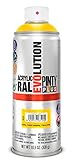 pintura spray acrílica brillo pintyplus evolution 520cc signal yellow ral 1003