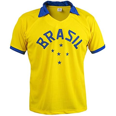 Maillot Rétro Brésil 1958 JL Sport Cover