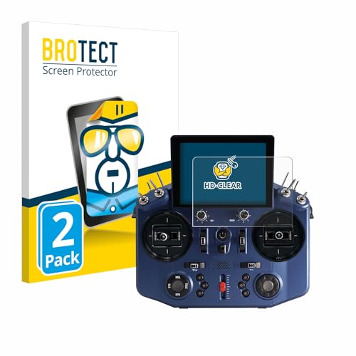 Brotect Pellicola Protettiva Per DJI Crystalsky (5.5 Pollici): Confezione Da 2, Trasparente HD, Anti-Impronta, Anti-Graffio, Made In Germany, Facile Installazione