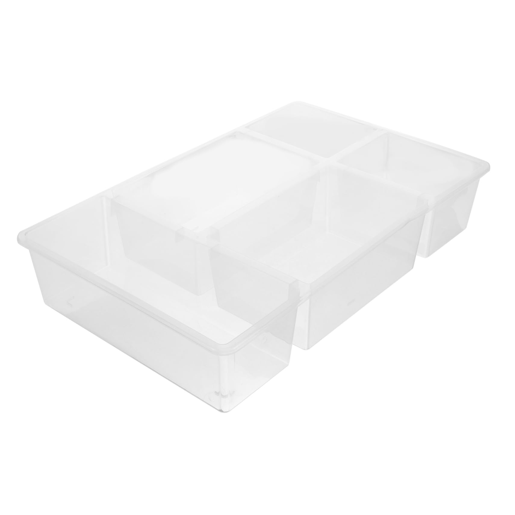 Organizador para Cajón de Cubiertos de Cocina Gran Capacidad, Diseño de Rejilla en Pp, Ahorro de Espacio y Fácil Acceso para Uso Diario