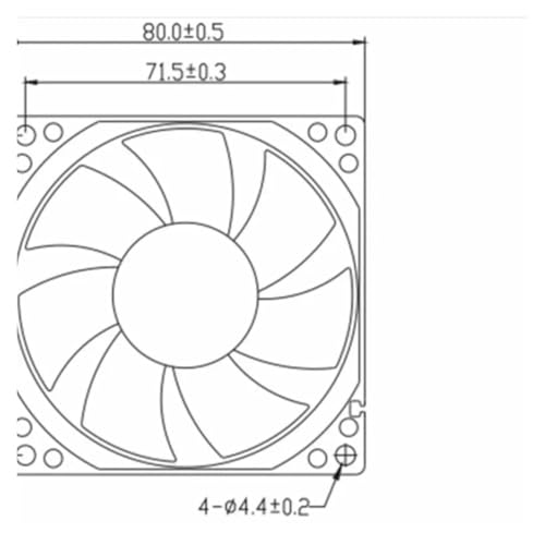 Ventilateur de refroidissement 3110NL-05W-B60 DC 24V pour boîtier - 3