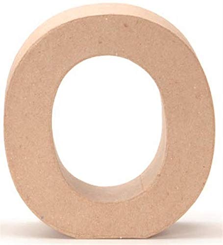 Lettre O en carton 17,5x 5,5cm Cover