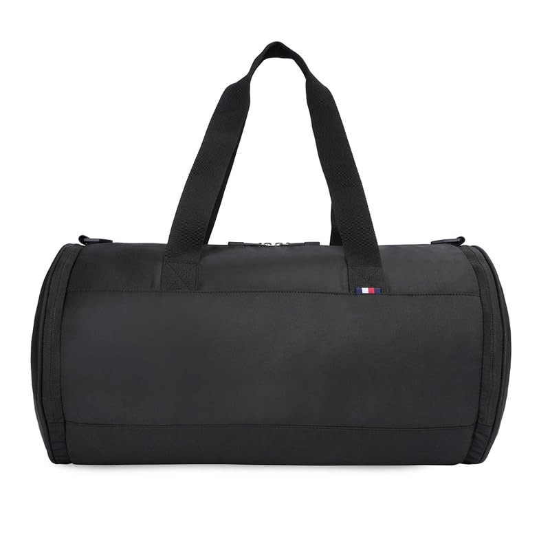 Image of Tommy Hilfiger Unisex Polyester Freeman Gym Bag Duffel - Black,24.5 Cm