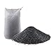 Hydor Activated Carbon Salt Water Professional External Canister Filter Media â€“ Low Ash Content for Saltwater Aquariums â€“ Produces Crystal Clear Water â€“ Includes Mesh Bag â€“ 400 GM Pouch, Black (D02200)