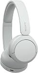 Sony WH-CH520 Wireless Headphones Bluetooth On-Ear Headset with Microphone, White