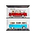 Produktbild YBLOC Doppelschicht-Acryl-Vitrine Für Lego 10279 T2 Camper Van Und 10220 T1 Camper Van, Staubdichte Schutzhülle Kompatibel Mit Lego 10279 / Lego 10220 (Lego-Modell Nicht Im Lieferumfang Enthalten)