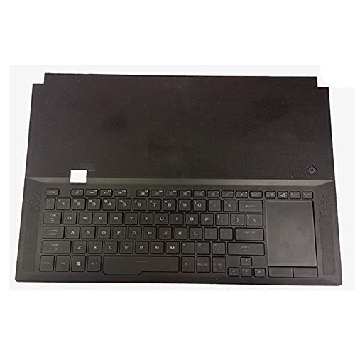 Coque clavier ASUS GX701 noire avec pavé tactile et disposition US entrée petite