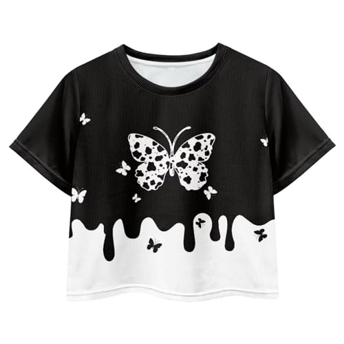 Summer Crop Tops Cute Shirts for Girls 6-16
