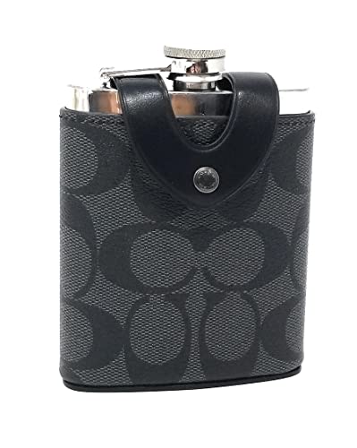 Preisvergleich Produktbild Coach Flasche (anthrazit, Signature Canvas)