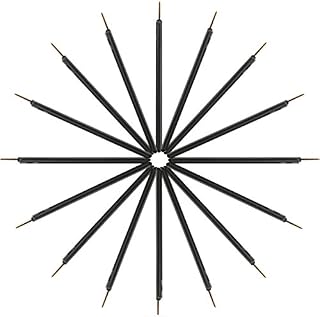 KINGMAS 100 Pack Disposable Eyeliner Brushes Applicator Makeup Eye Liner Wands