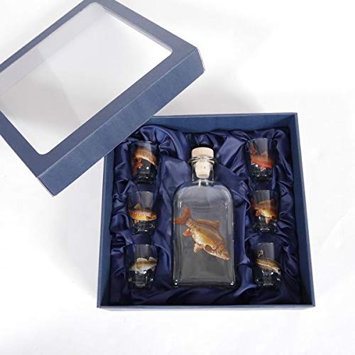 GTK - Geweihe & Trophäen KRUHOLZ Lot de 6 verres à liqueur courts avec
