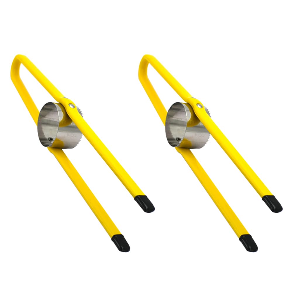 Happyyami 2Pcs Stainless Steel Corn Peelers, Ergonomic Corn Strippers for Easy Kernel Removal from Corn on The Cob - Kitchen Gadget