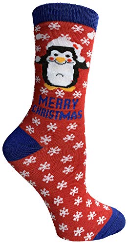 Yacht & Smith 12 Pairs Womens Christmas Socks, Novelty Holiday Socks, Fun Colorful Festive, Crew, Slipper Socks #TOP2