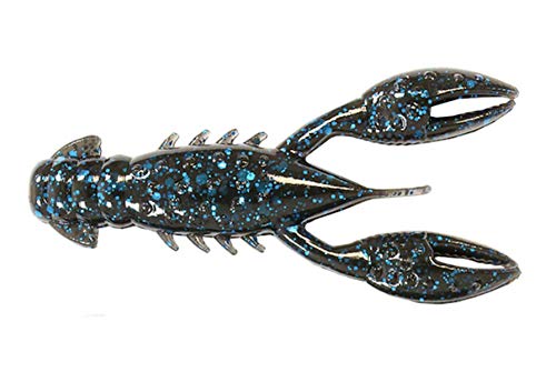 Z-Man Trdcr-02Pk6 Trd Crawz 2.5",Black/Blue