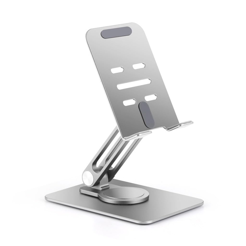 Support de bureau pliable pour éviter les chutes de tablette en aluminium