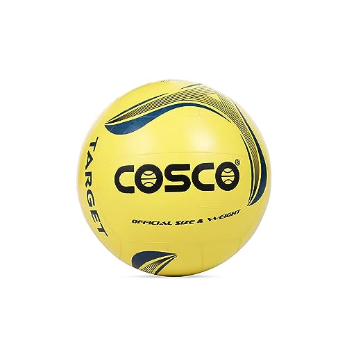 Image of Cosco Target Rubber Volleyball, Size 4 (Multicolour)