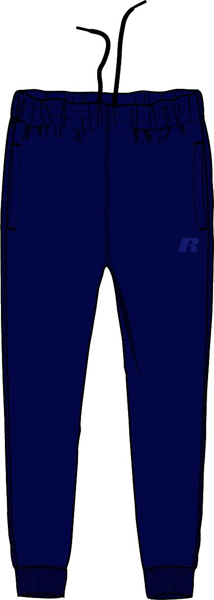 Russell Athletic A20102-NA-190 Cuffed Leg Pant Pants Men's Navy Size XXL