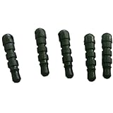 Pack of 12 Dust Proof Dust Plug Iphone Speaker Plug Plugy - Black