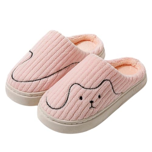 Generisch Parejas Hombres Mujeres Slip On Peludo Plano Casa Invierno Punta Redonda Mantener Calientes Impresiones Zapatillas Zapatos, Rosa., 39 EU Generisch Parejas Hombres Mujeres Slip On Peludo Plano Casa Invierno Punta Redonda Mantener Calientes Impresiones Zapatillas Zapatos, Rosa., 39 EU