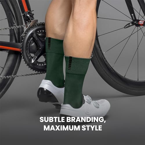 Image of GripGrab Lightweight SL Summer Cycling Socks - 2 Lengths, Road & Gravel | Breathable Coolmax mesh, stretch arch support, short ~3.5 in or tall ~6 in cuff - road, MTB, gravel & indoor biking
