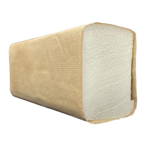 DSTOCK60 - CARTON DE 20 PAQUETS DE 135 ESSUIE-MAINS PLIÉS EN Z - 2 PLIS MICRO GAUFRÉS - PAPIER ESSUIE TOUT RECYCLE - ECOLOGIQUE - OK CONTACT ALIMENTAIRE - FABRICATION FRANCAISE - 21,5 x 22,5 cm