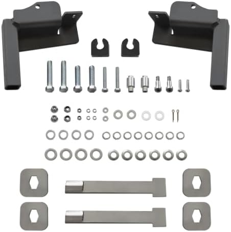 FridayParts Brackets Set for International Prostar 2008-2016 Front Bumper Deer Guard