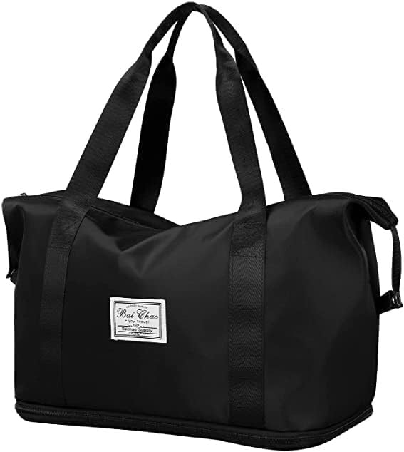 Easy Carrying, Portable, Versatile, Packable, Lightweight, Foldable, Waterproof Bag (Black)-picture-32