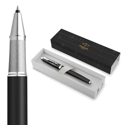 Parker IM Premium Rollerball Pen | Legacy of Flight | Chrome Trim | Fine Point | Gift Box
